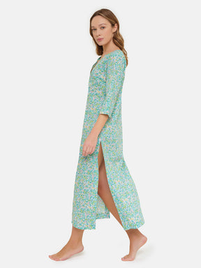 Liberty Kaftan Long Whiltshire Green