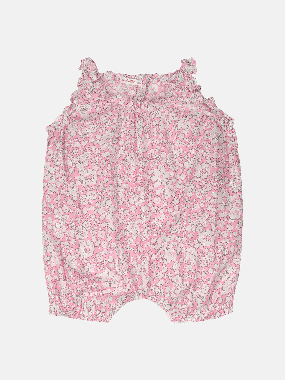 Liberty Betsy Boo Romper Pink