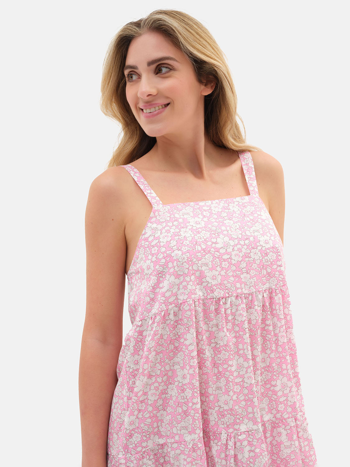 Liberty Flounces Betsy Boo Pink Sundress